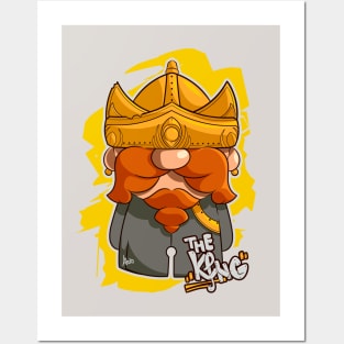 King Cartoon Character Posters and Art